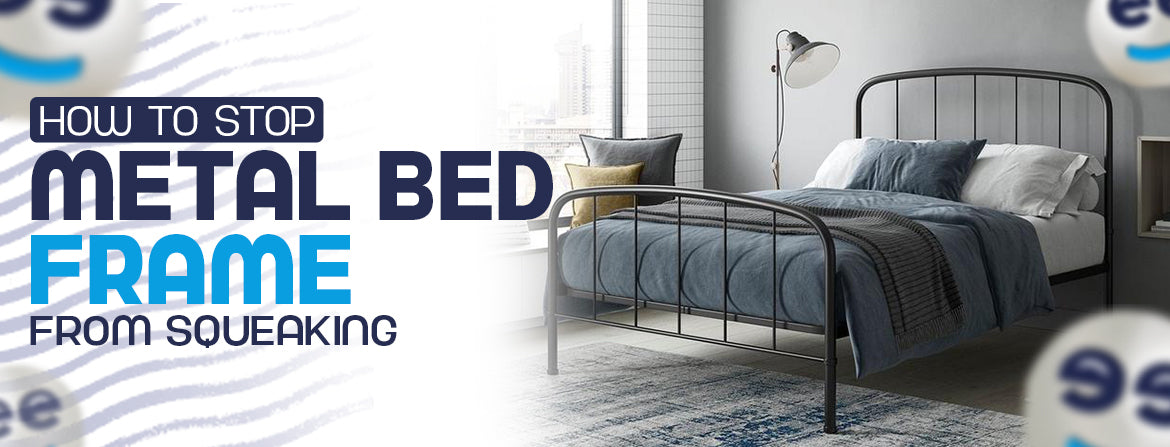 How to stop a metal bed frame from squeaking