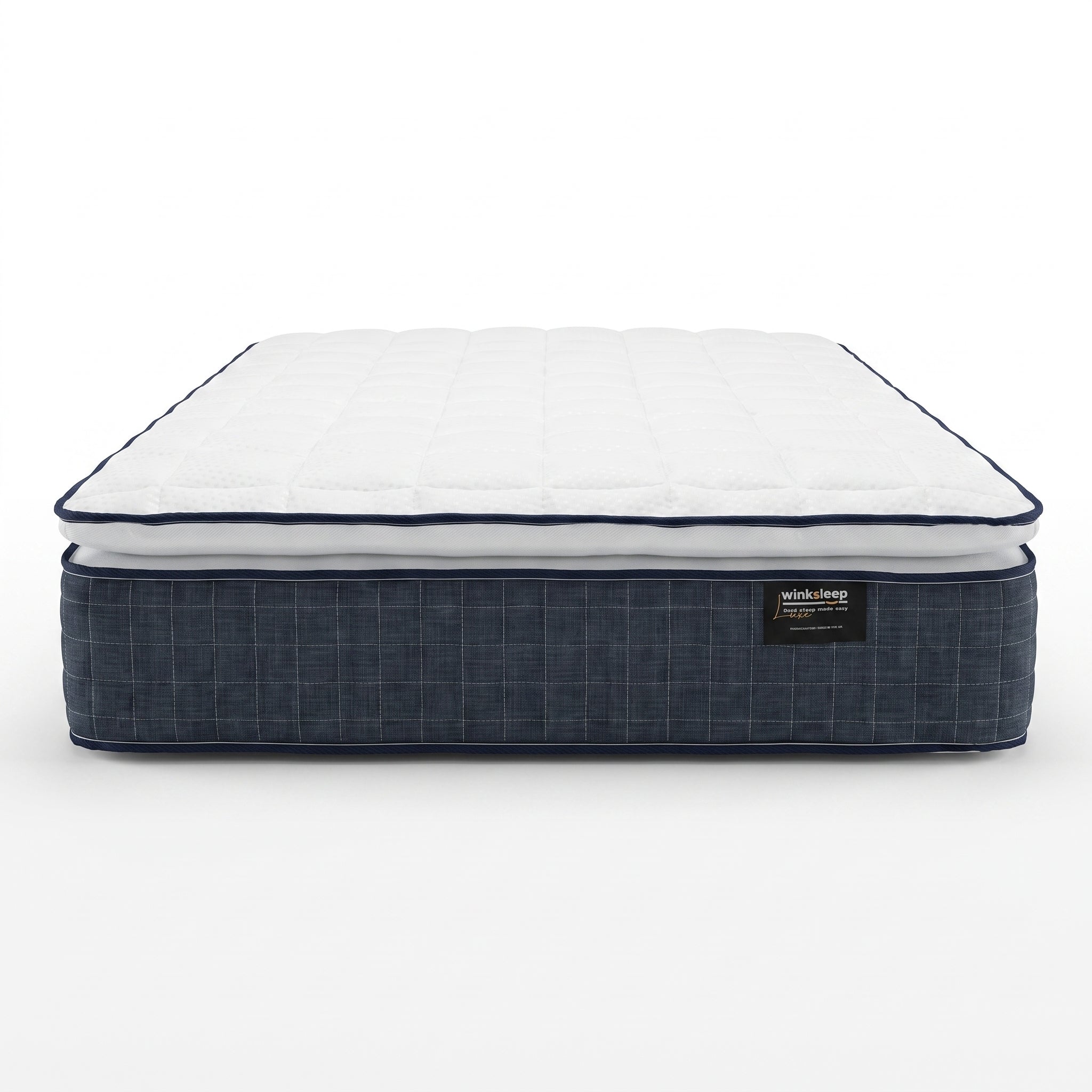 WinkSleep LUXE Royal Gel Pillow Top 2000 Mattress 25cm Deep, Adaptive Core™ Pocket Springs & Cooling Gel Pillow Top