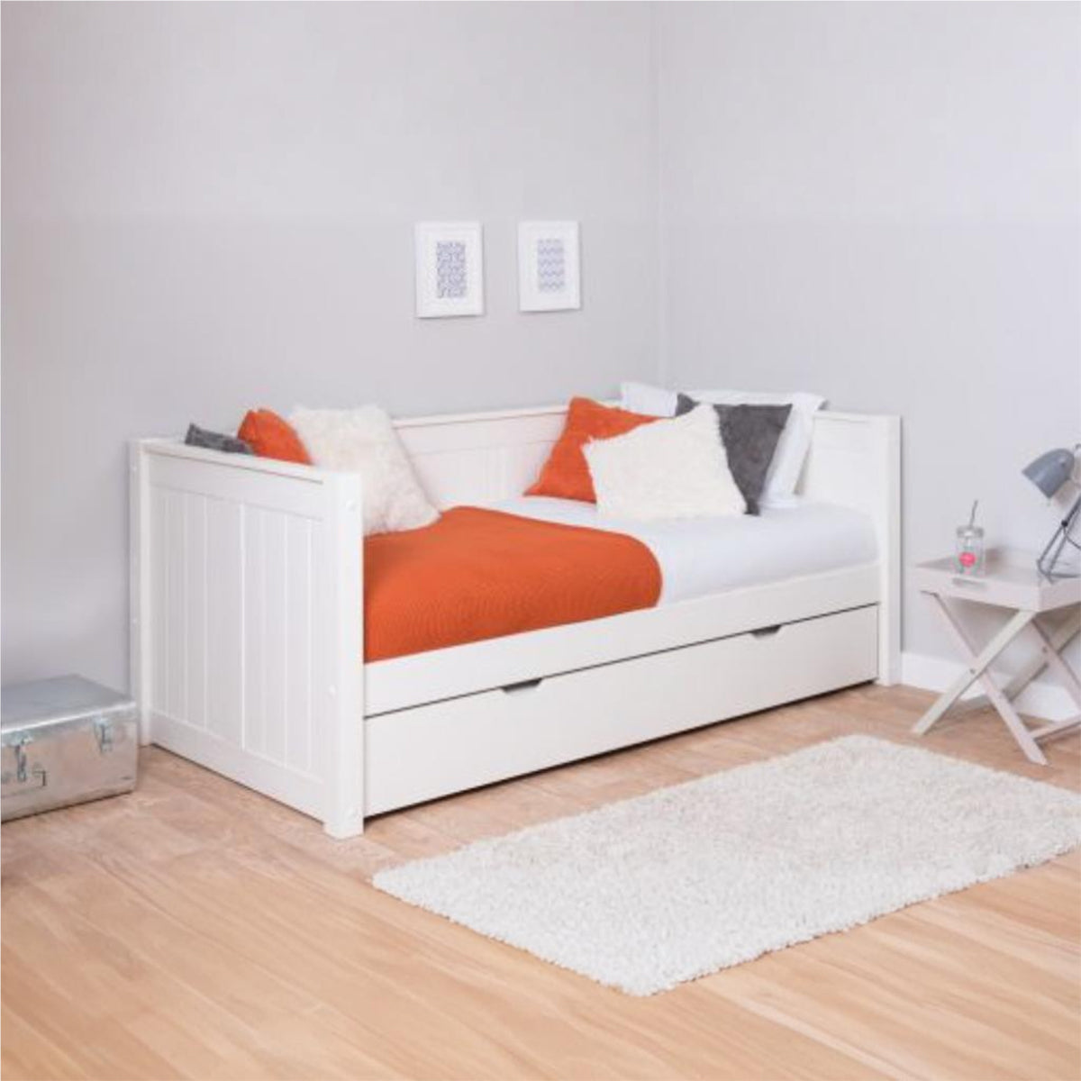 Stompa Classic Day Bed With A Trundle Drawer 90x190cm