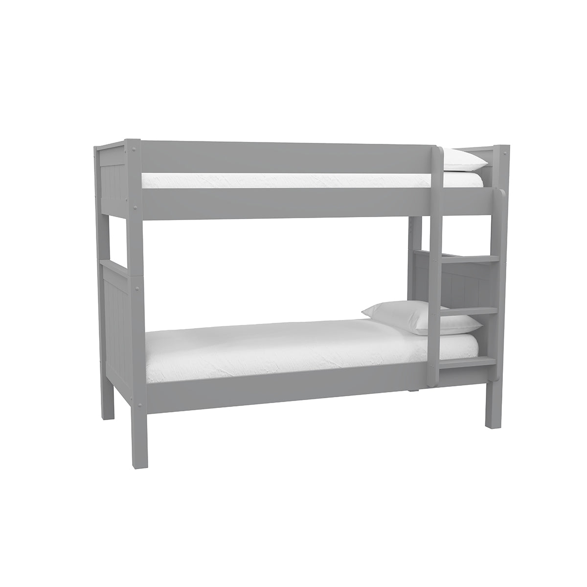 New Classic Bunk Bed Frame Only Grey
