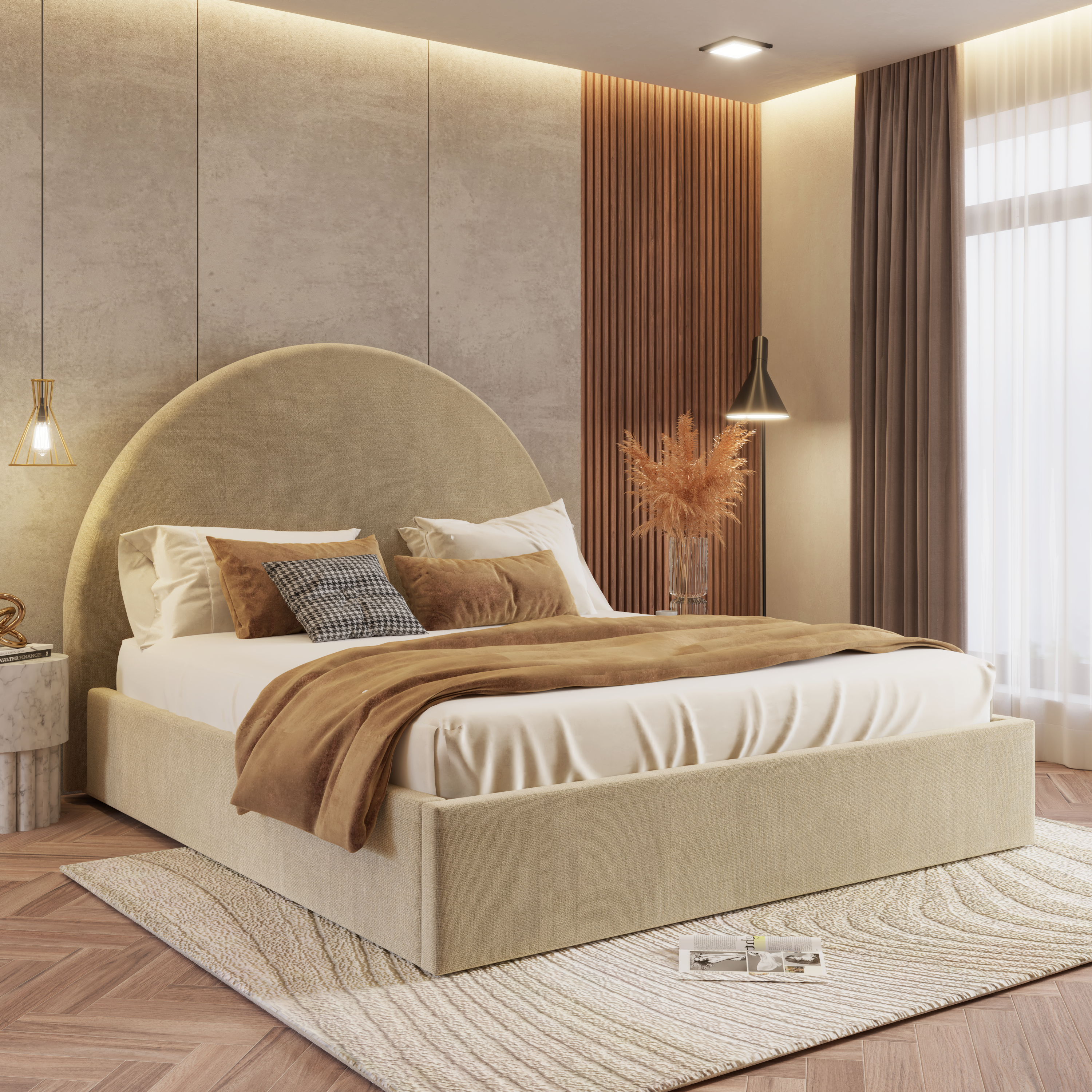 Glow Bedframe Ottoman