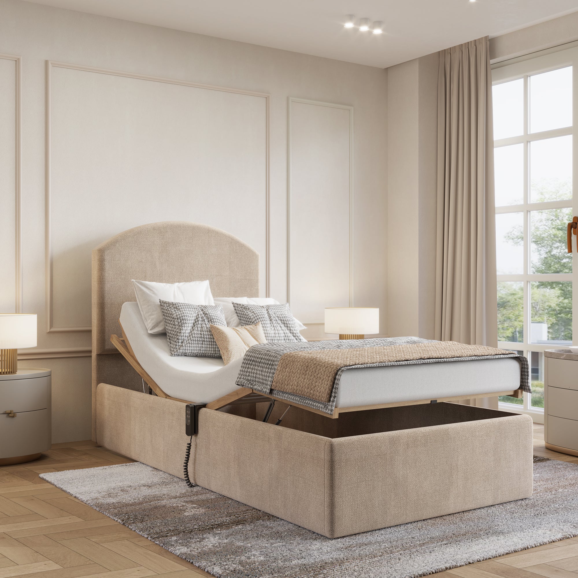Easy Motion Adjustable Electric Bed