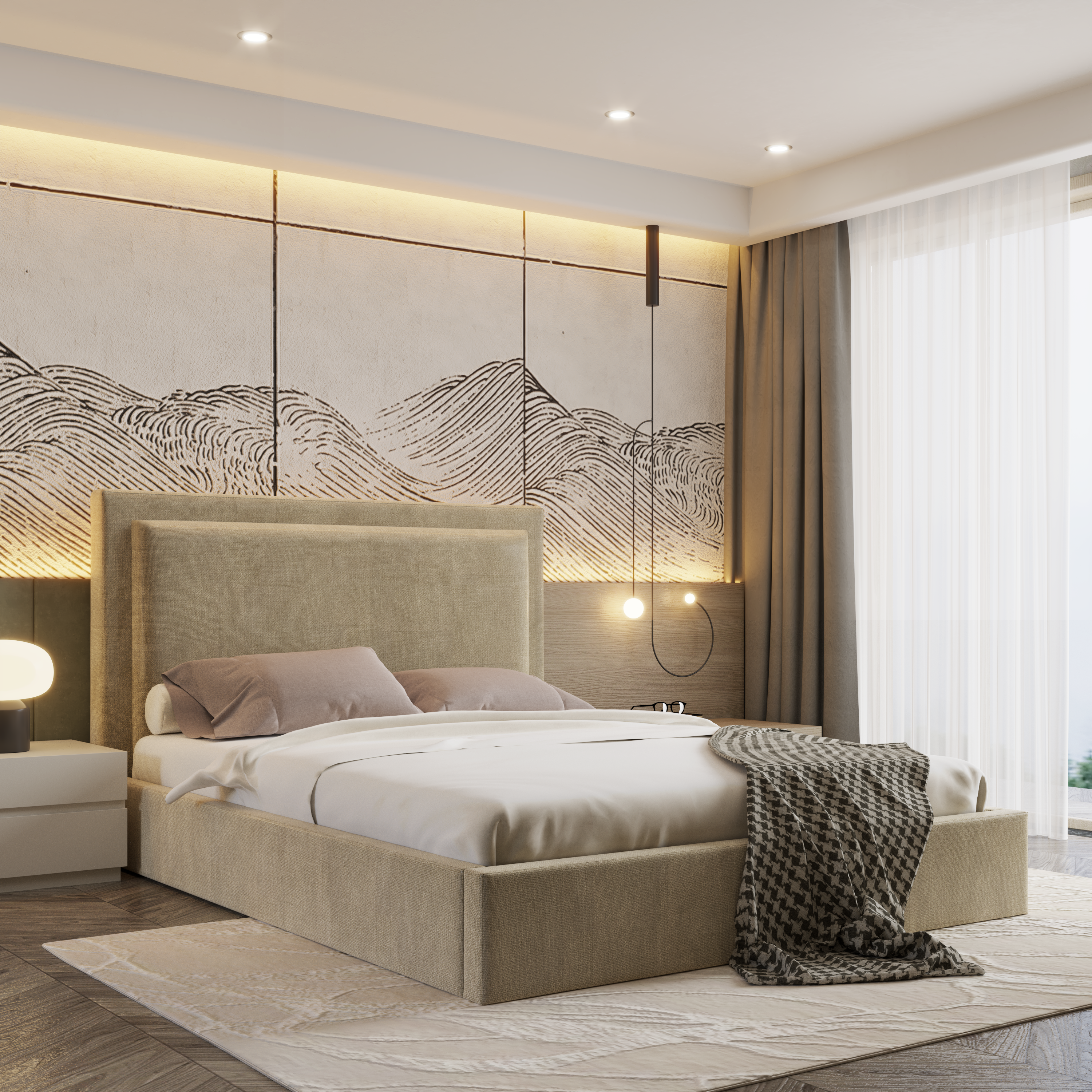 Inspire Bedframe Ottoman