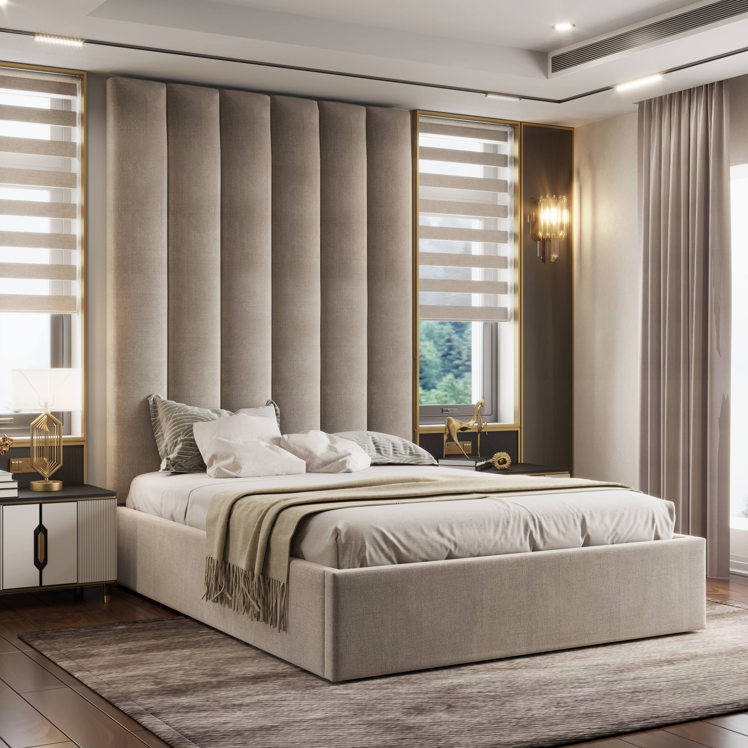 Valiant Bedframe Ottoman