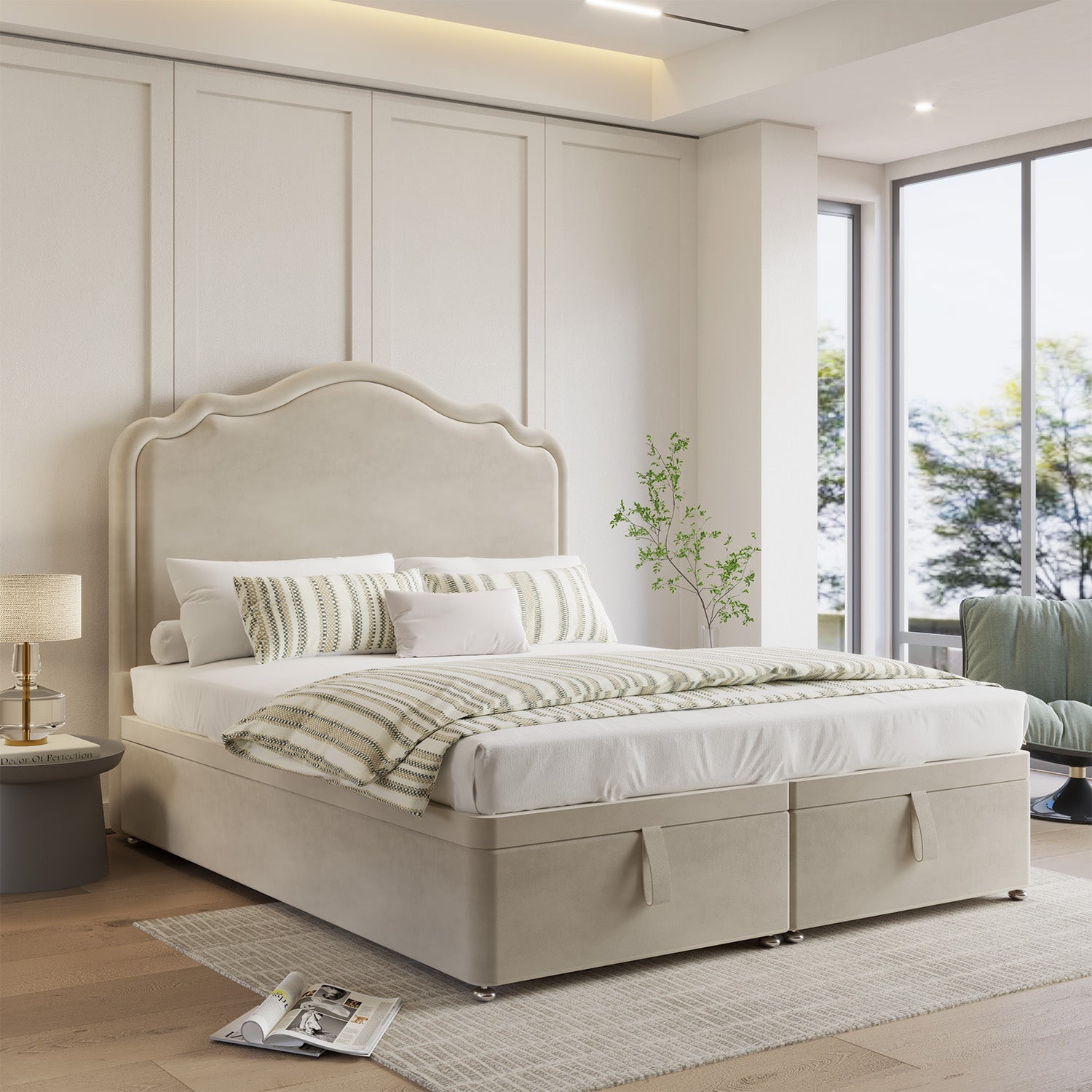 Luna Divan Ottoman Bed Frame