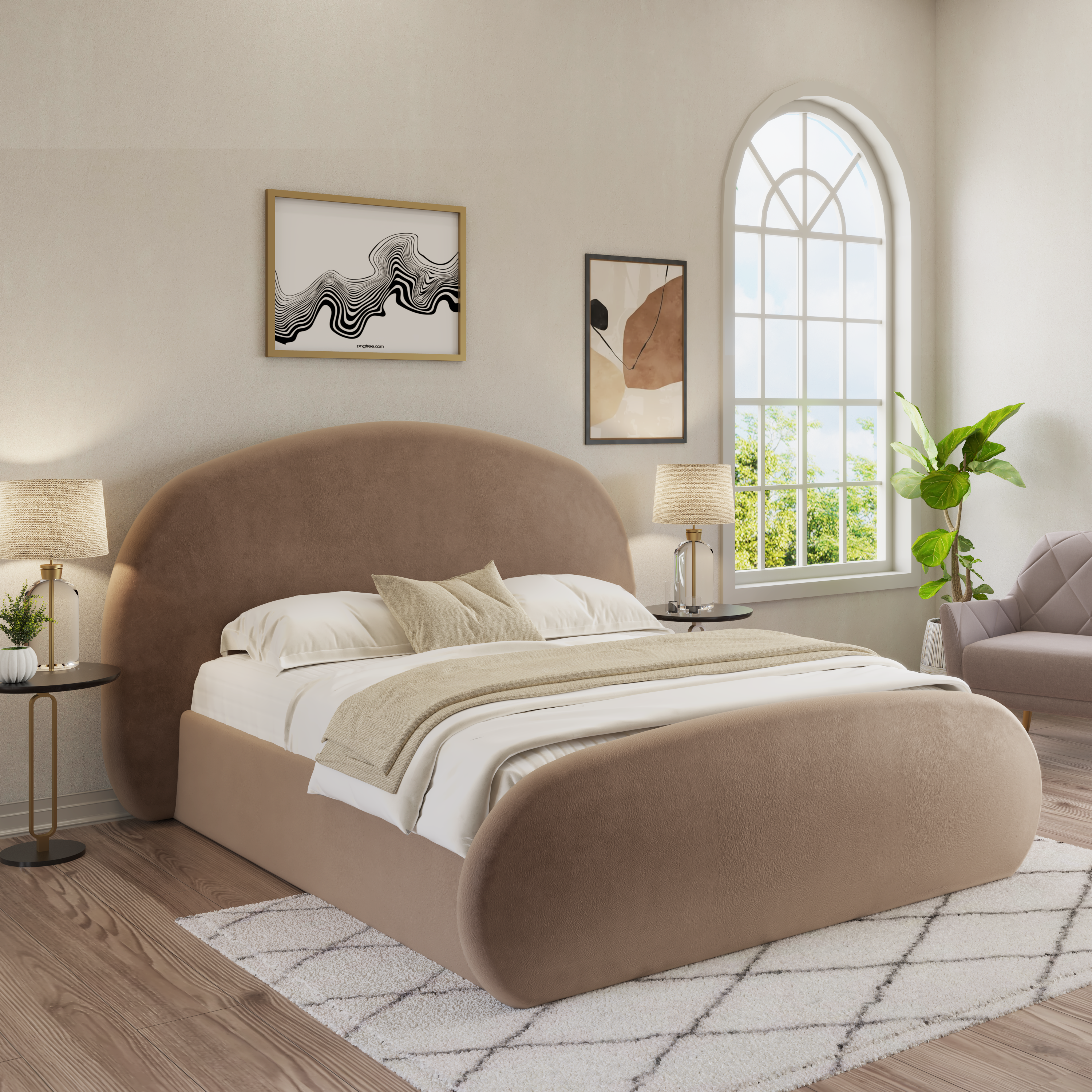 Firefly Bedframe Ottoman