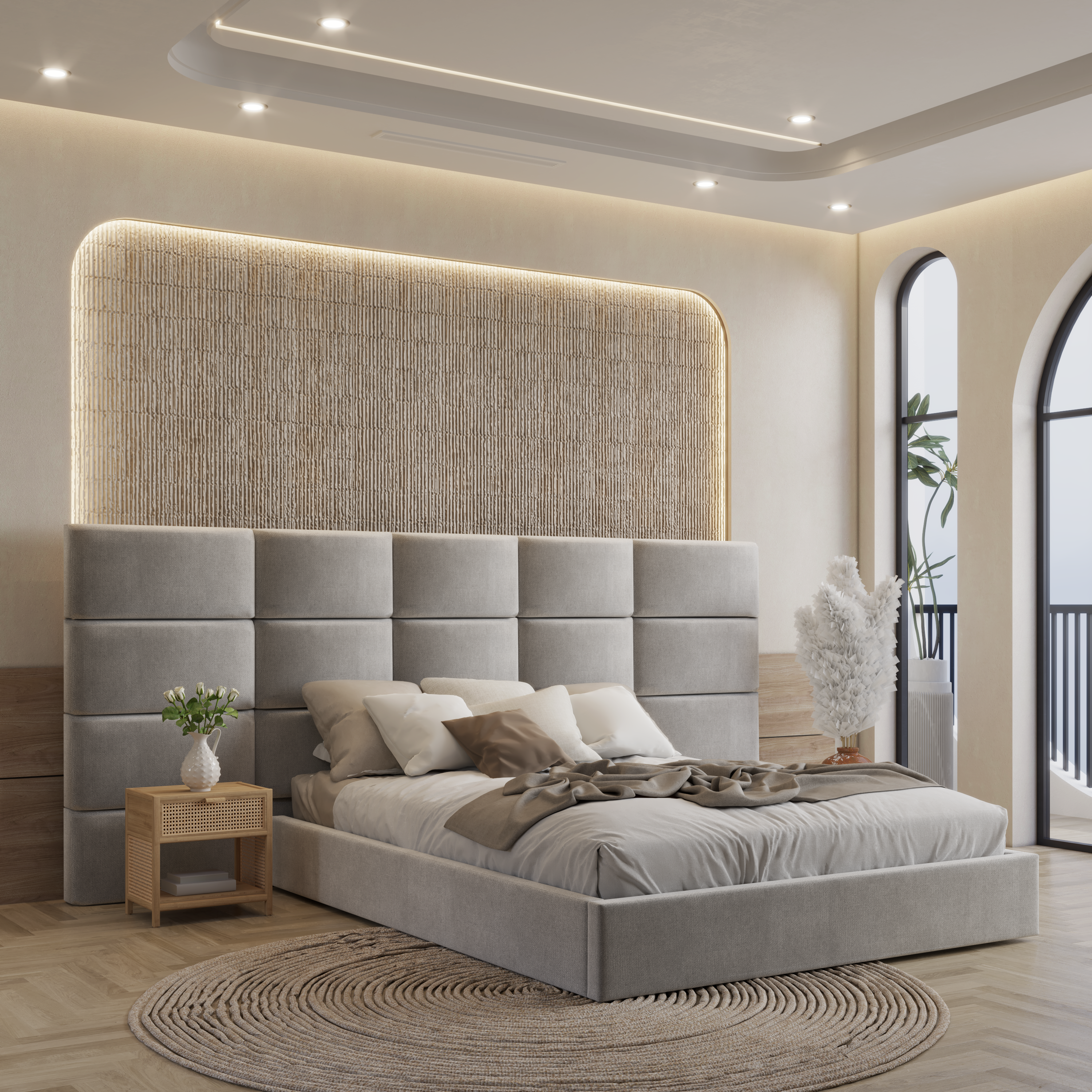 Cozy Bedframe Ottoman