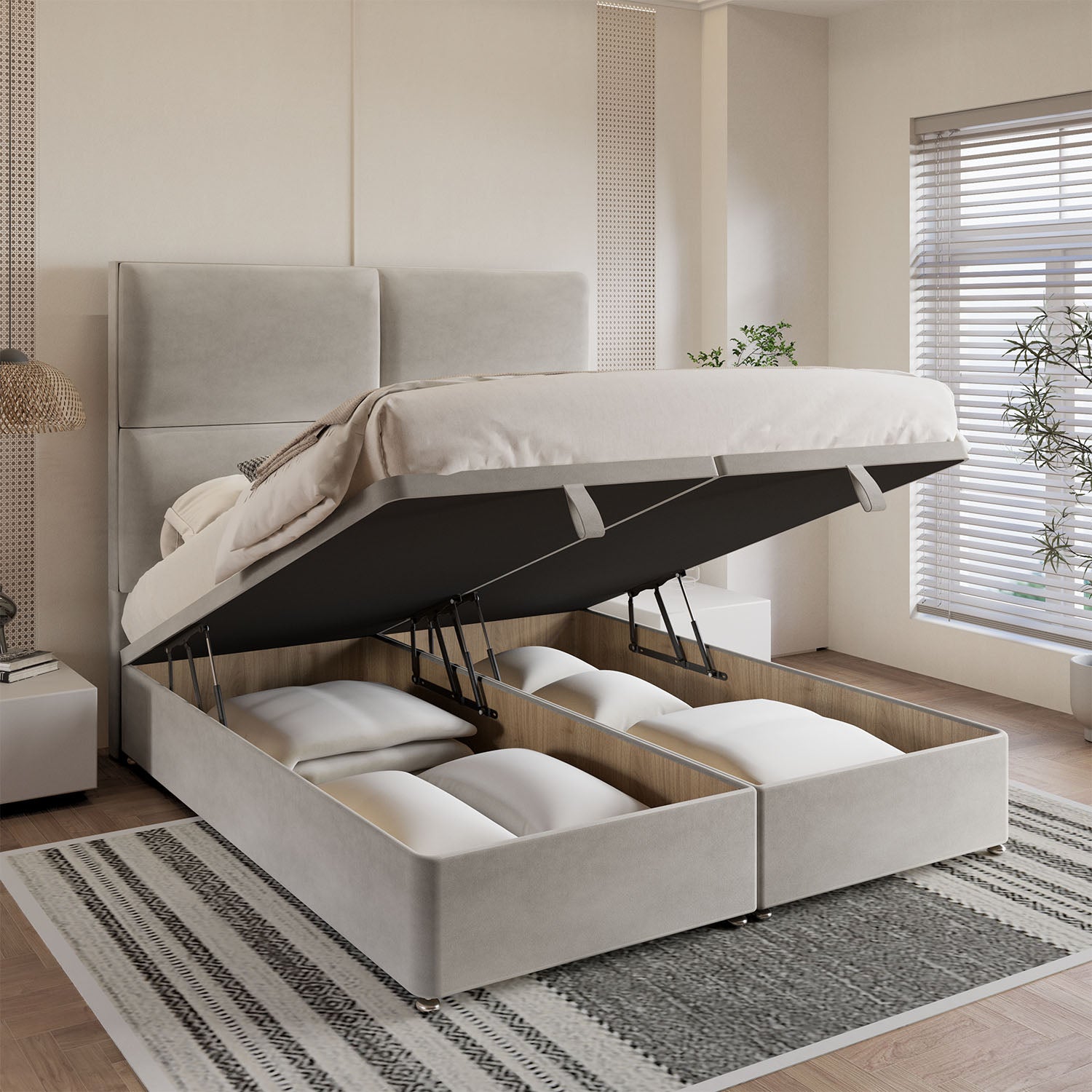 Crimson Divan Ottoman Bed Frame
