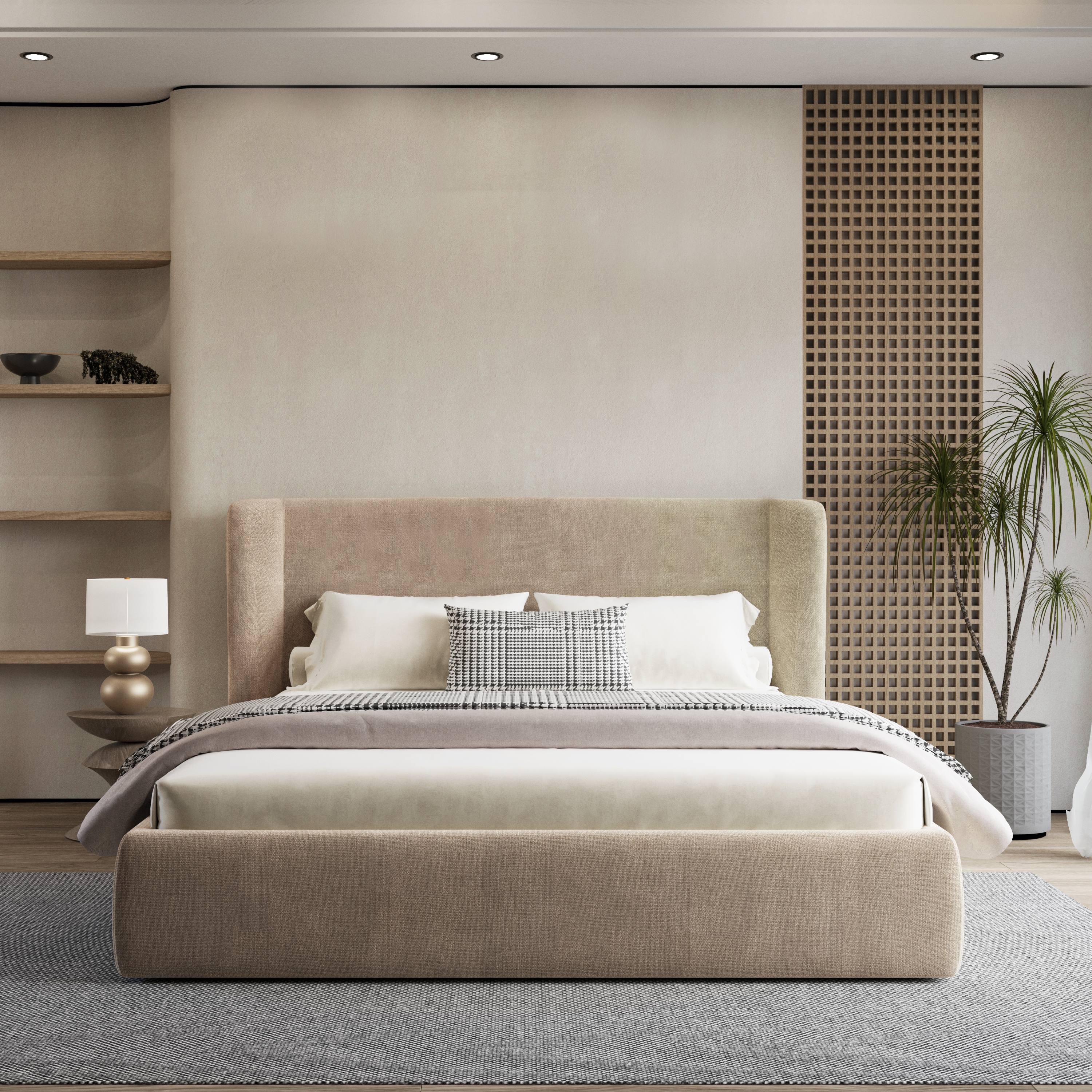Binky Bedframe Ottoman