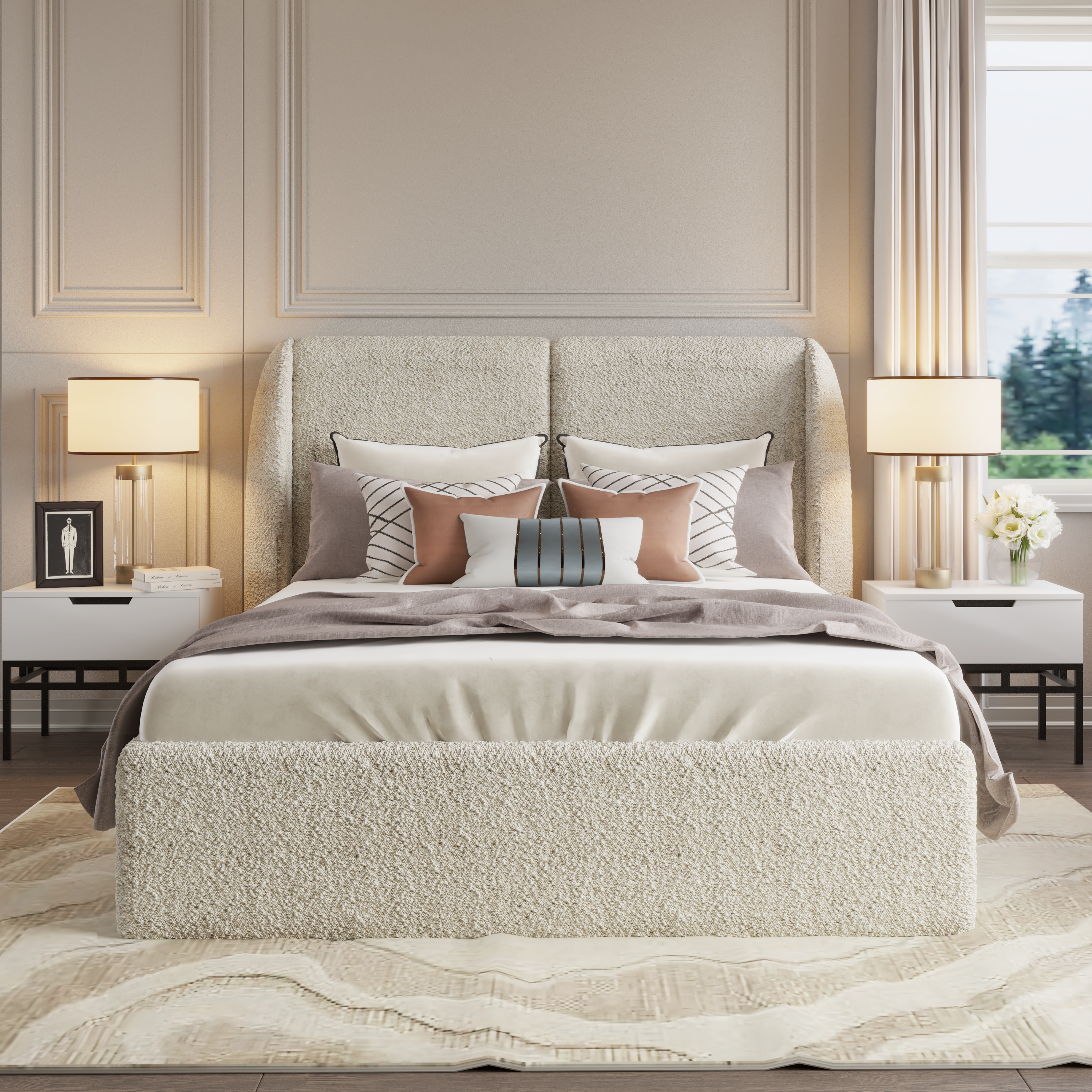 Pebble Bed Frame