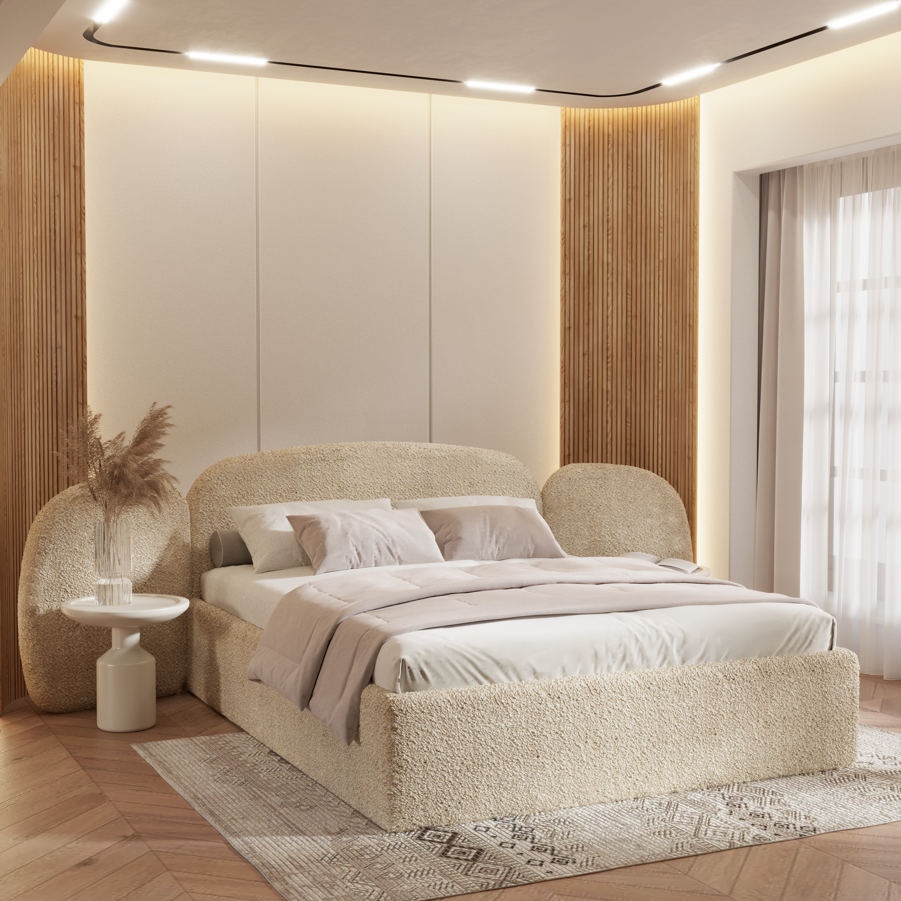 Blossom Bedframe Ottoman