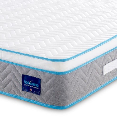 BedzOnline Hybrid - Maxi Cool Prime Individually Pocket Mattress With Memory Foam