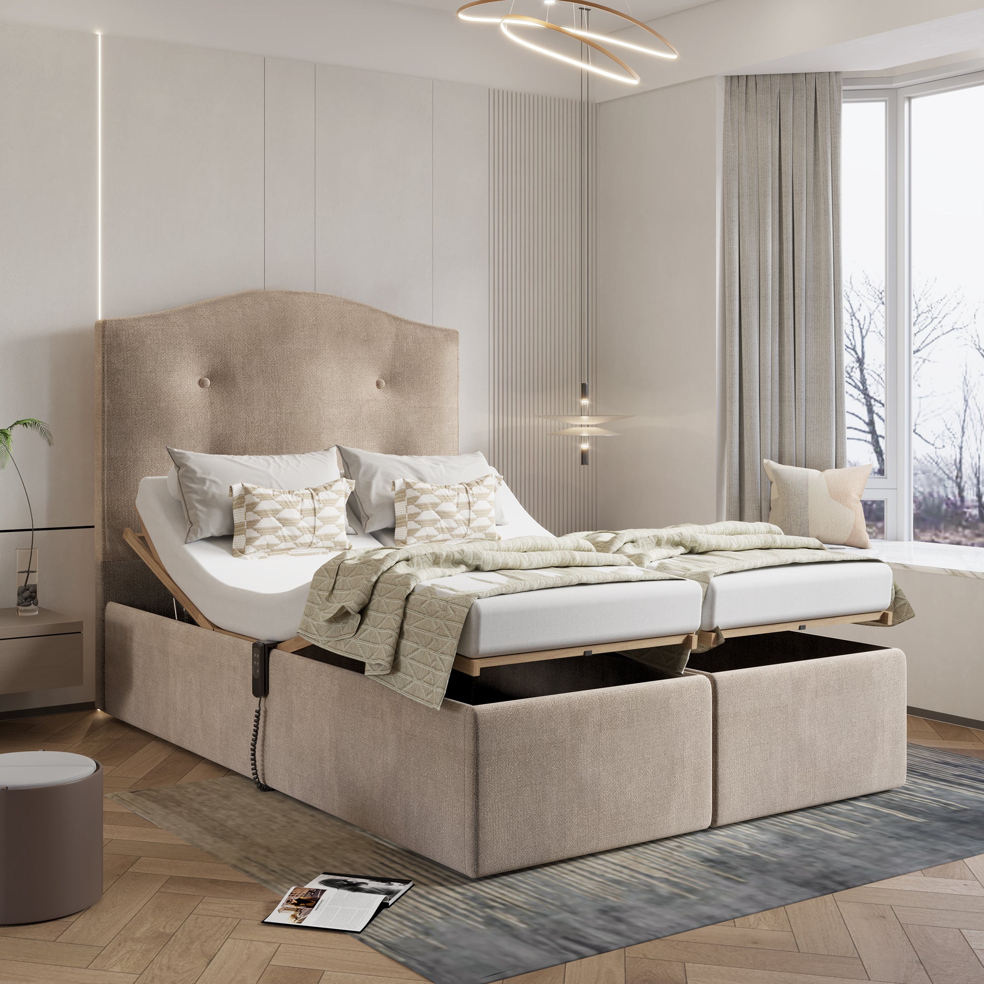 Adaptive Comfort Adjustable Electric Bed