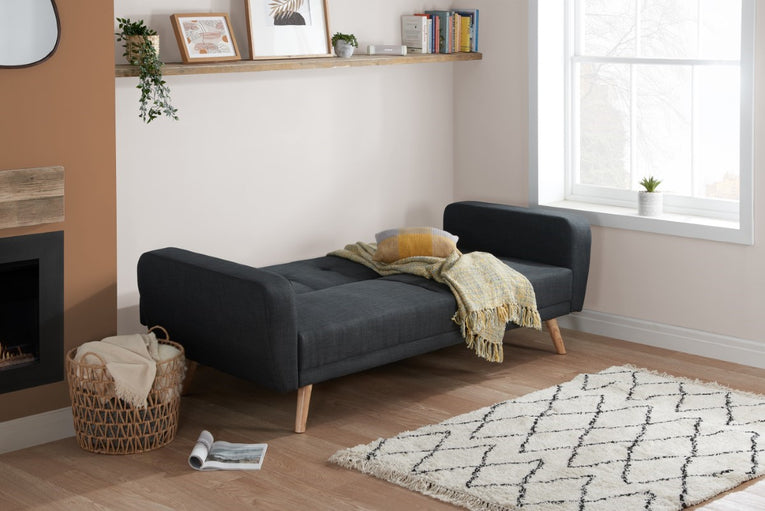 Farrow Large Sofa Bed Grey