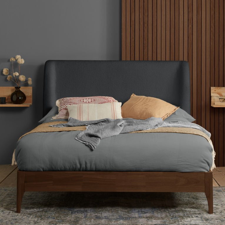 Halfden Fabric Bed