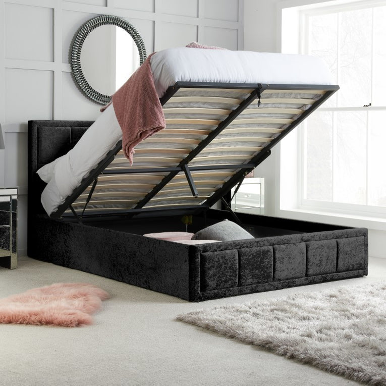 Hannover Fabric Ottoman Bed
