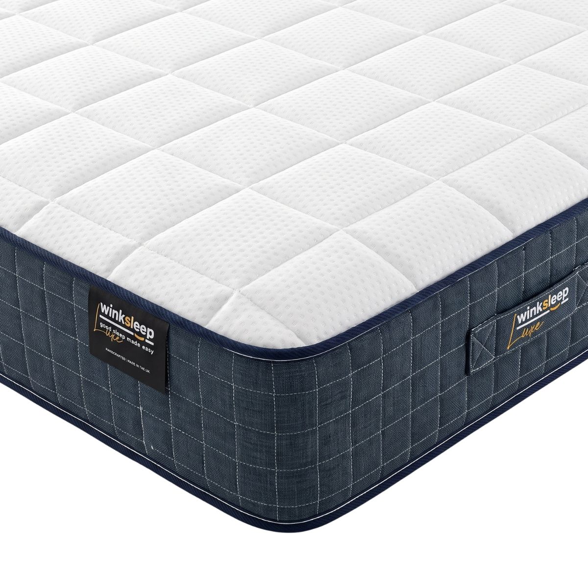 WinkSleep LUXE Kensington Gel 1500 Mattress – 23cm Deep, Adaptive Core™ Pocket Springs & Cooling Gel Comfort