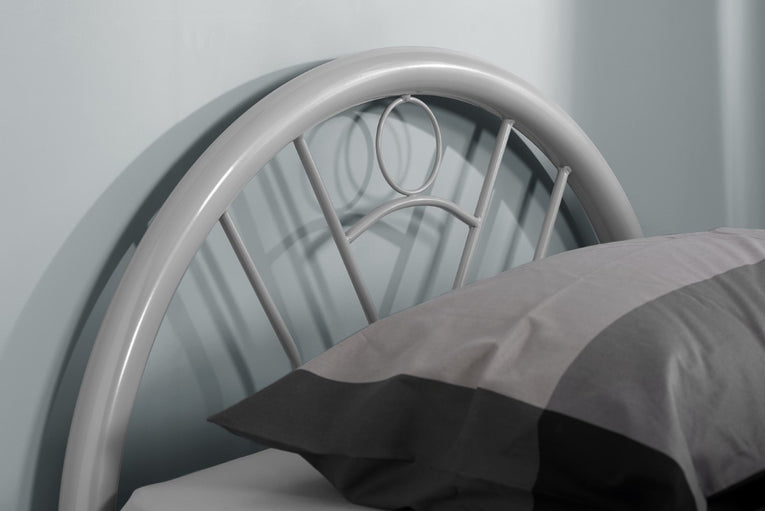 Solo Single Bed Silver