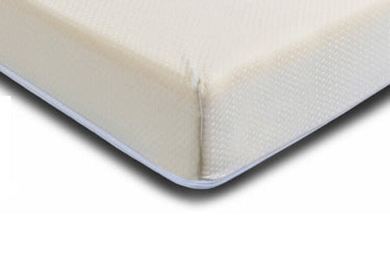 7+3 White Foam Mattress Plain Cover