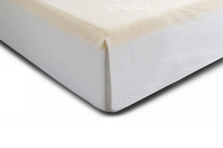 8+2 White Foam Mattress Plain Cover