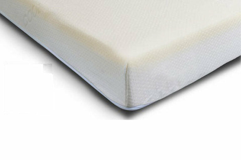 5+1 White Foam Mattress Plain Cover
