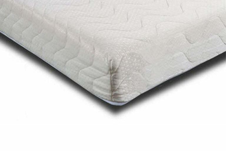 6+2 White Foam Mattress Quilted Cover