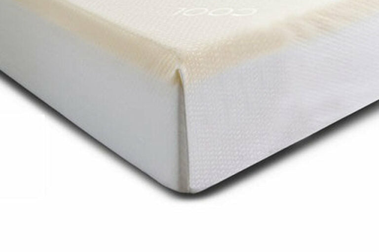 9+3 White Foam Mattress Plain Cover