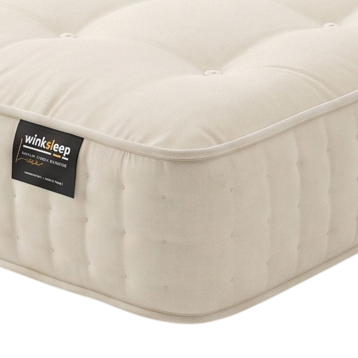 WinkSleep LUXE Westminster Natural 3000 Mattress 28cm Deep, Adaptive Core™ Pocket Springs with Premium Natural Fillings