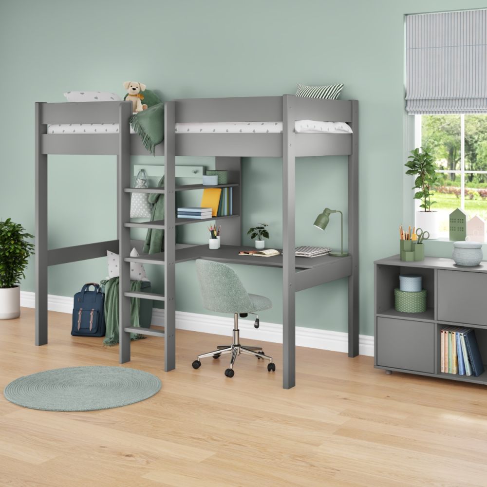 Uno Grey High sleeper