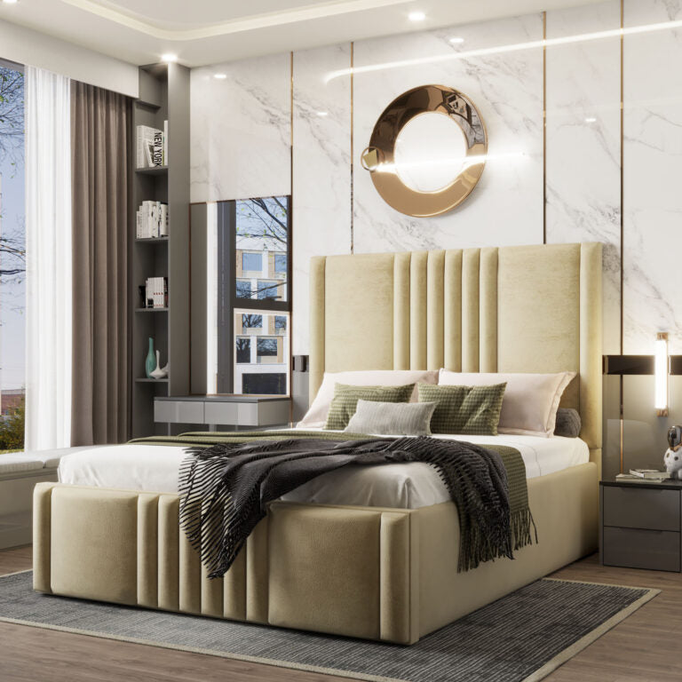 Ashley Electric Ottoman Bed Frame With Wireless Handset