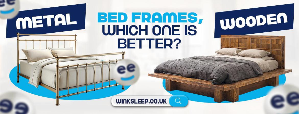 Metal or wooden bed frames, which one is better?