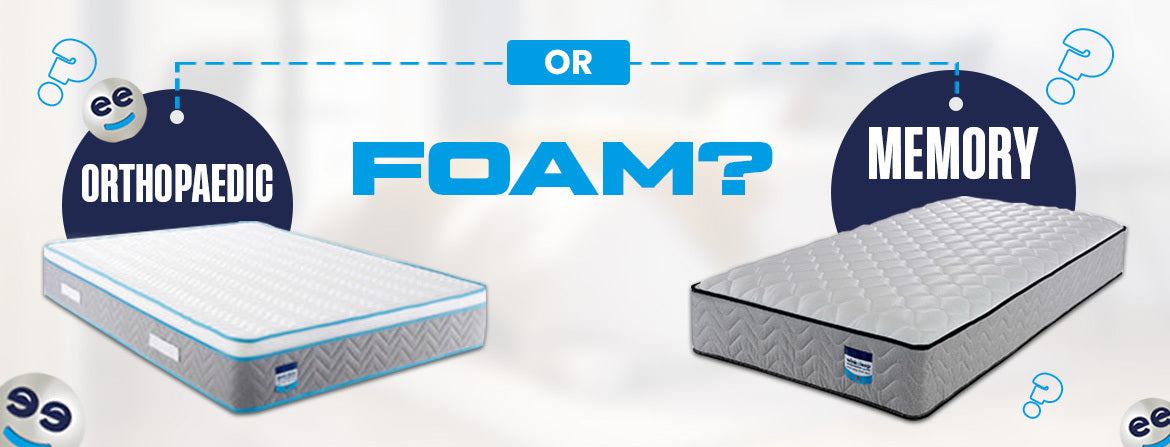 Orthopaedic or Memory Foam? Best mattress type explained