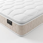 WinkSleep LUXE Imperial Memory Pillow Top 1500 Mattress 25cm Deep, Adaptive Core™ Pocket Springs & Deep Memory Foam Comfort