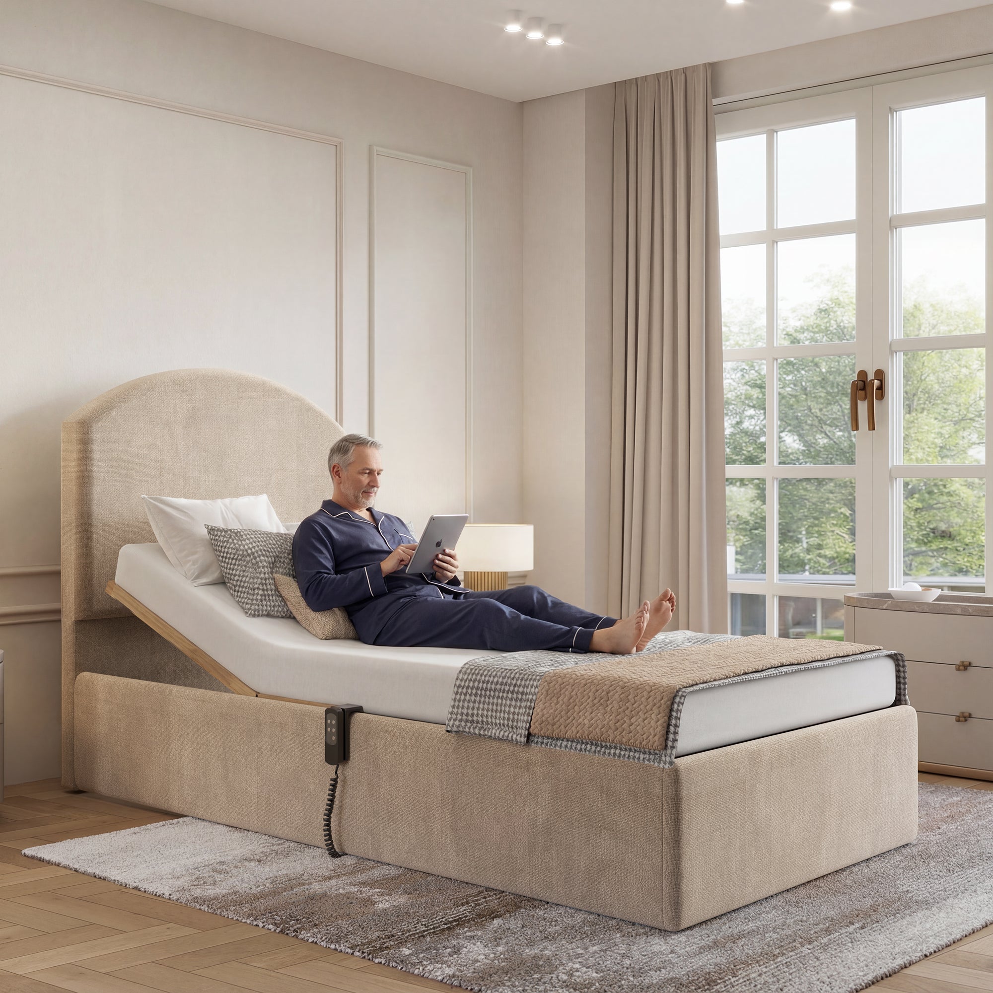 Easy Motion Adjustable Electric Bed