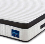 Wink Sleep Memory Foam Mattress Pocket Spring Mattress with 3D Breathable Knitted Fabric and Airy Mesh