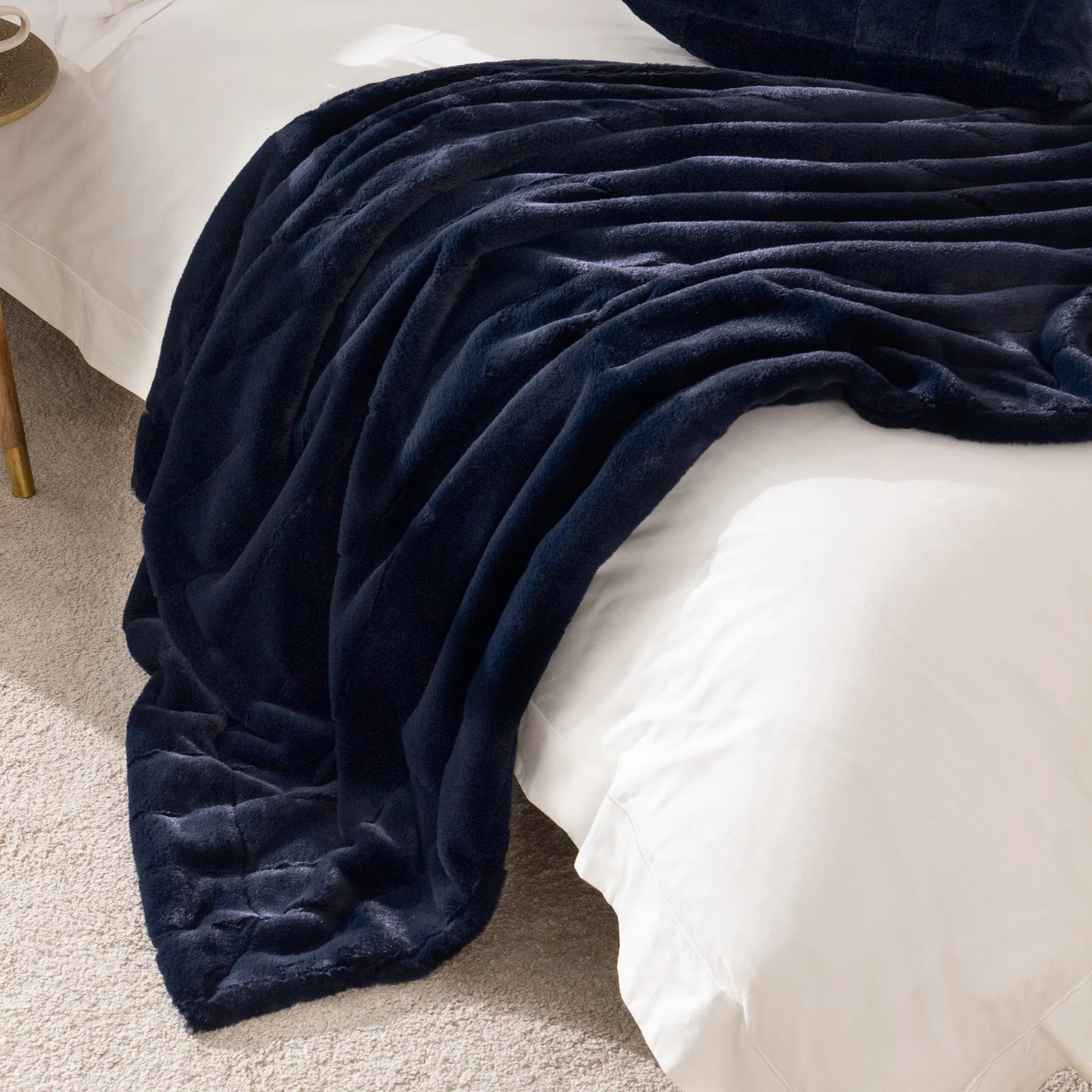 Empress Faux Fur Throw