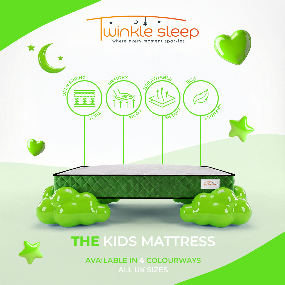 Twinkle Sleep Mattress - Green