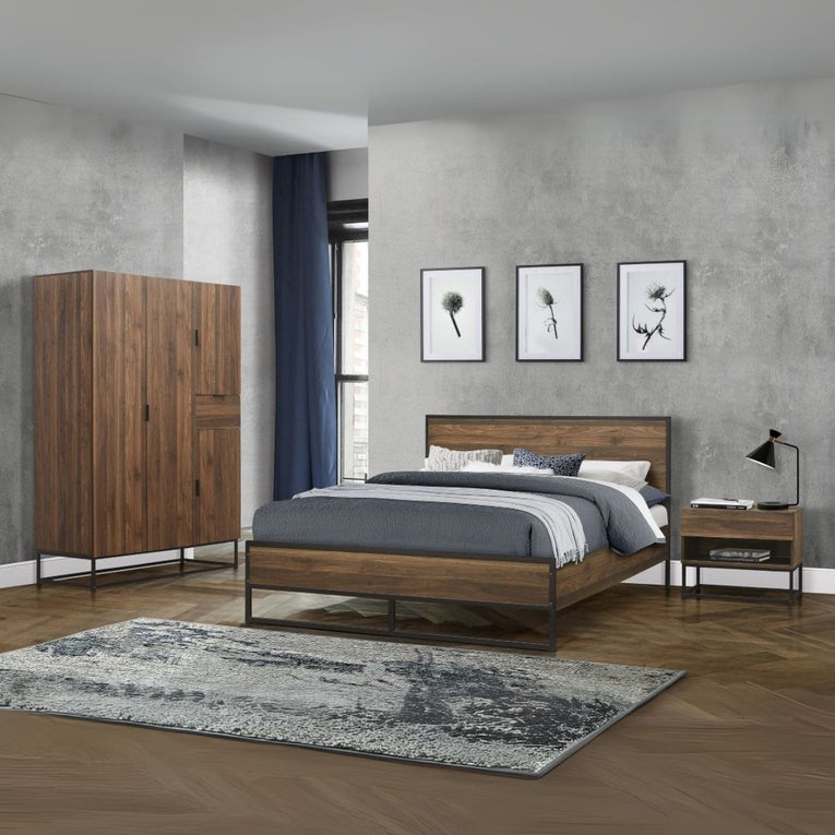 Houston Bed Walnut