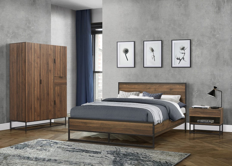Houston Bed Walnut