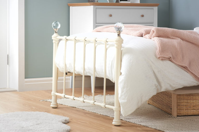 Jessica Bed Cream - Single