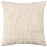 Lark Muslin Crinkle Cotton Cushion 45 x 45 cm