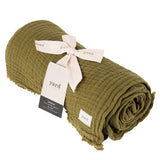 Lark Muslin Cotton Throw - 130 x 180cm