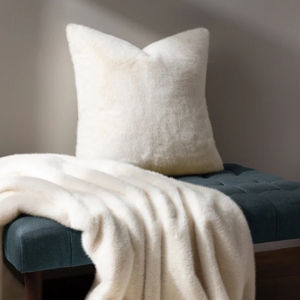 Stanza Faux Fur Cushion 55 x 55 cm