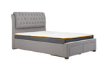 Valentino 2 Drawer Bed