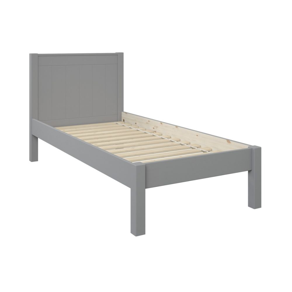 Classic Grey Low End Single 90x190cm