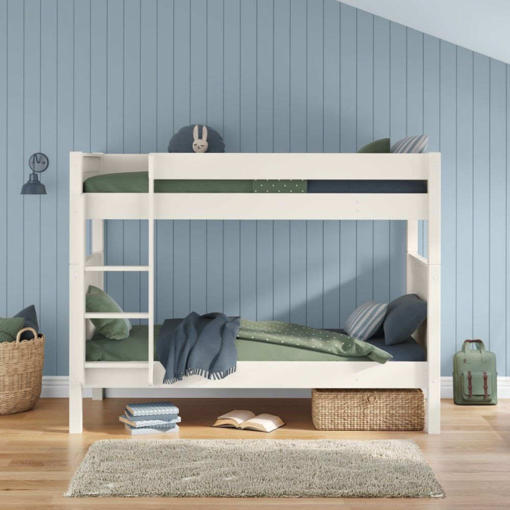 New Classic Bunk Bed Frame Only White