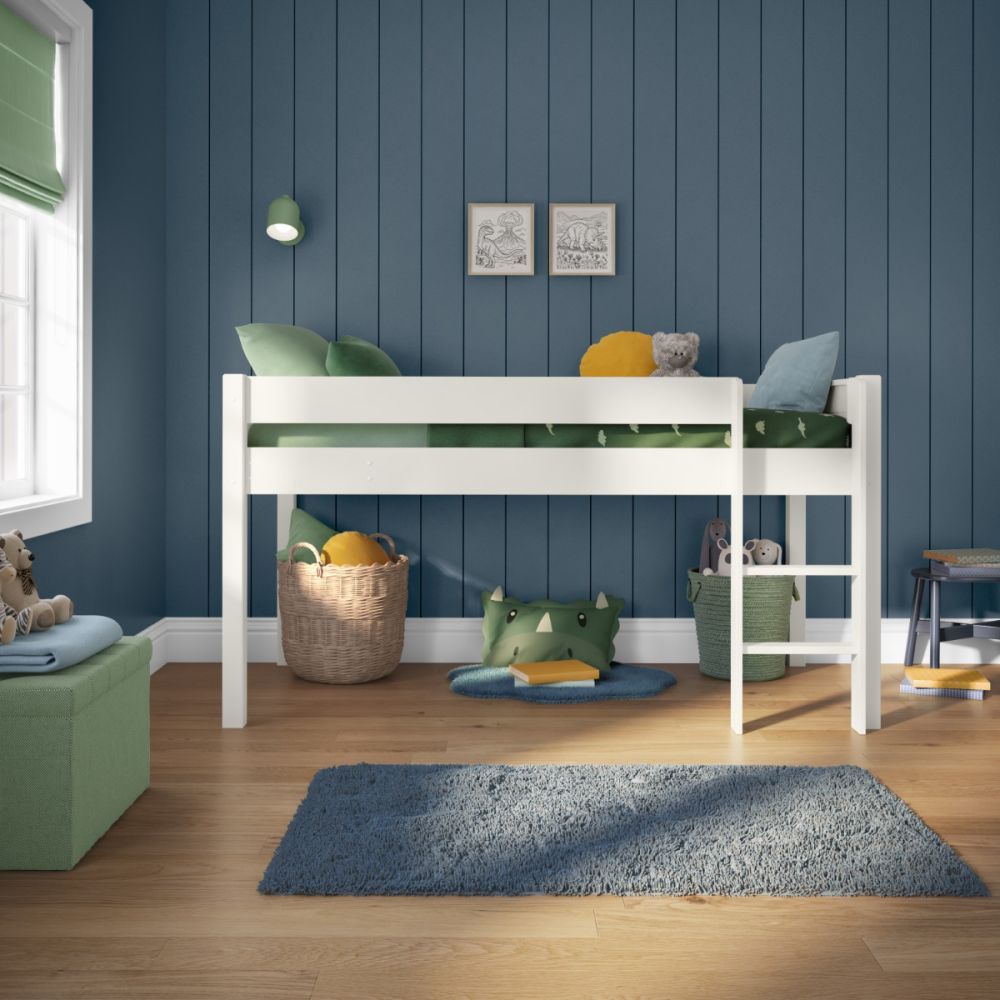 New Classic Midsleeper Frame Only White – WinkSleep