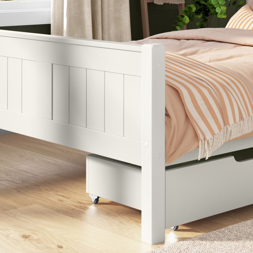Stompa Classic Small Double With A Pair Of Drawers 120x190cm