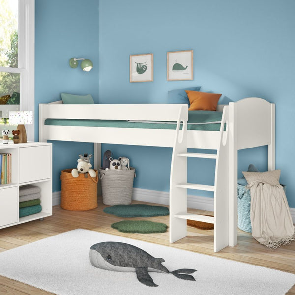 Stompa UNOS Mid Sleeper Frame White – WinkSleep